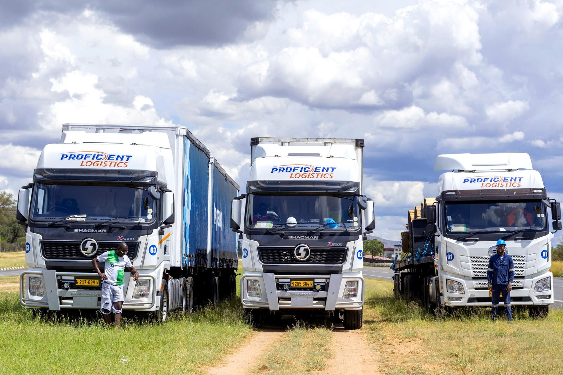 Proficient Logistics fleet and crew